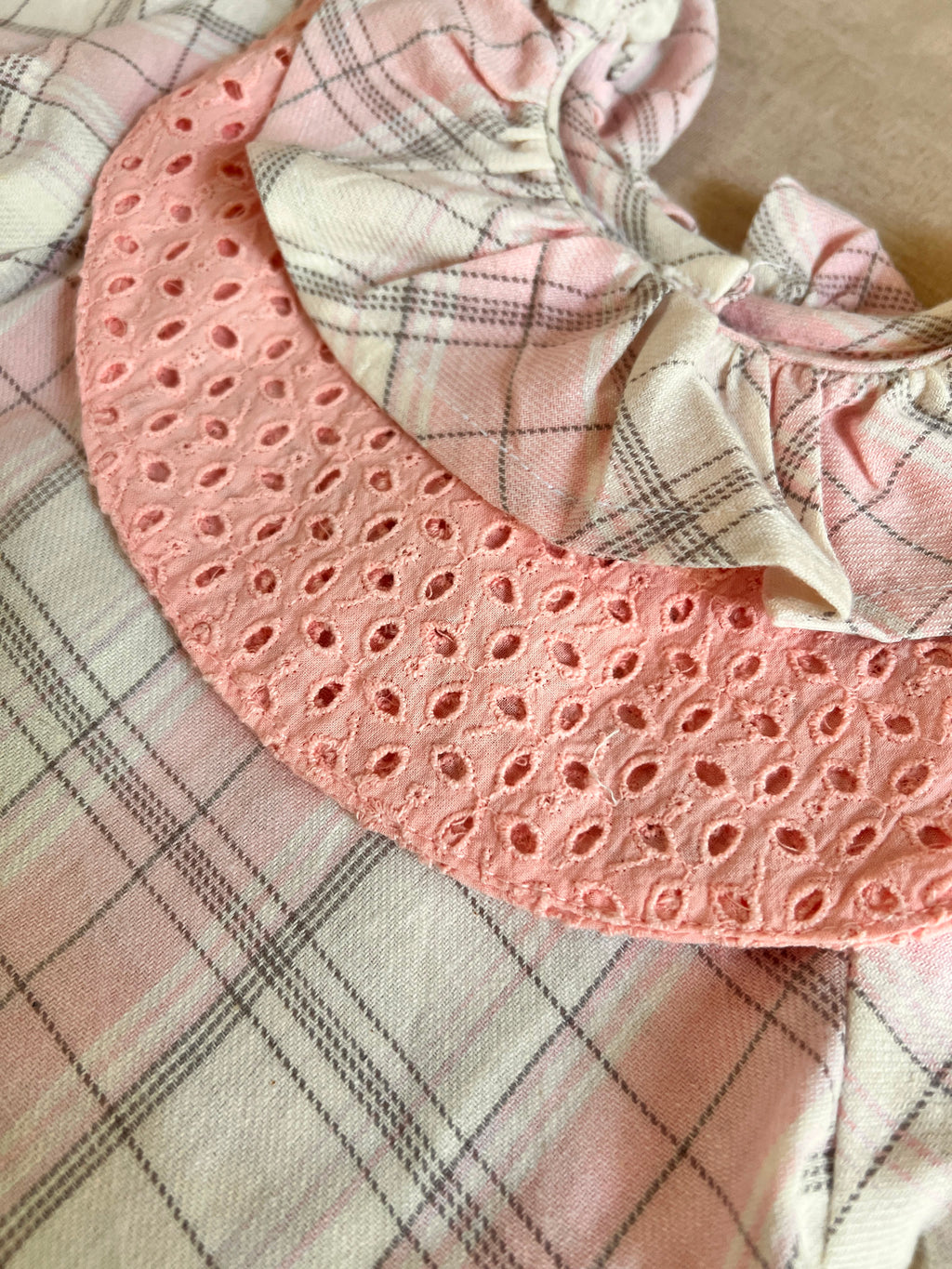 Miko Blush Plaid